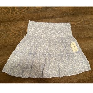 New blue flowers skirt 🌸